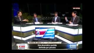 Costa Rica 1 (5)  Grecia 1 (3) / Fuera De Juego ESPN (Brasil 2014)