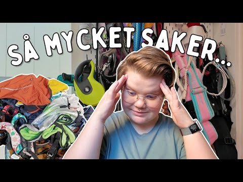 FLYTTSERIE ep 02 | Rensar bland min assistanshunds saker inför flytten... | Declutter