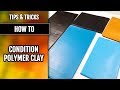 Polymer Clay Tutorial: How to Condition Polymer Clay!