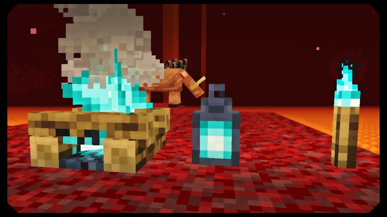How to make Soul Torch, Soul Lantern and Soul Campfire in Minecraft 1.16