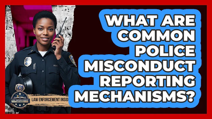 What Are Common Police Misconduct Reporting Mechanisms?