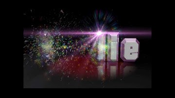 Cinema 4D & After effects Intro poly FX, random effector particles