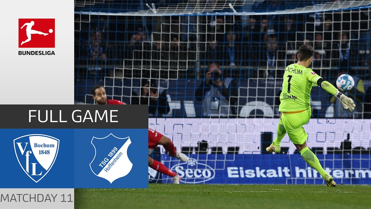 ???? LIVE | VfL Bochum - TSG Hoffenheim | Matchday 11 – Bundesliga 2021/22