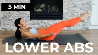 5 Min LOWER ABS Workout | Lower Belly Fat Blaster by TIFF x DAN 26,729 views 1 month ago 5 minutes, 37 seconds