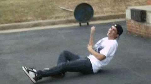 Kickflip off loading dock