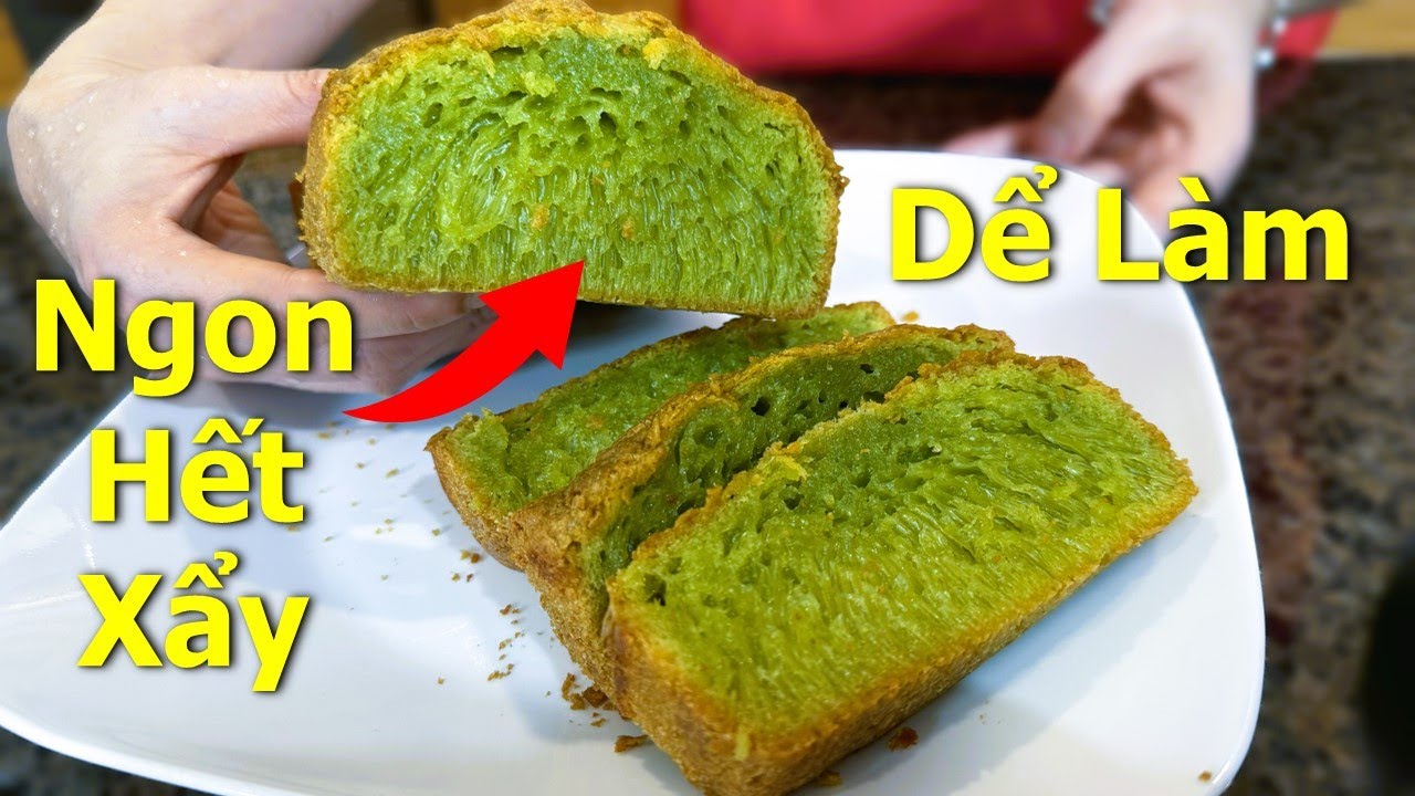 Bánh bò lá dứa nuớng, nhiều rễ tre dẻo ngon công thức đơn giản dể làm 🇨🇦1661》Tout Le Monde