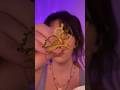 Clipping butterflies to your head ASMR