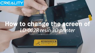 How to Change The Screen of LD-002R Resin 3D Printer (2020)