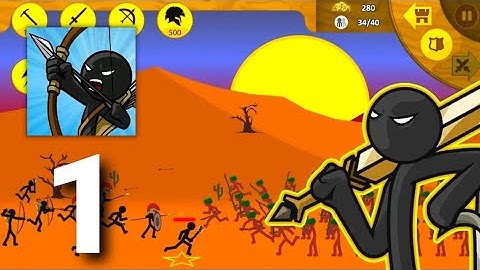 Stick War : Legacy Gameplay Walkthrough Part 1 (ios android)