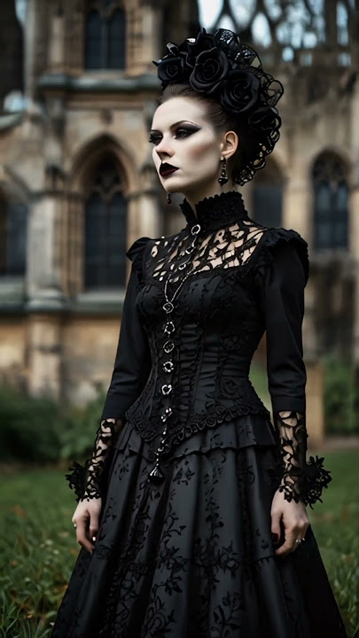 Gothic Woman | Victorian Gothic Style | Flamboyant Gothic
