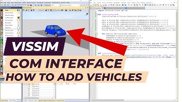 Vissim Tutorial - COM - How to add vehicles