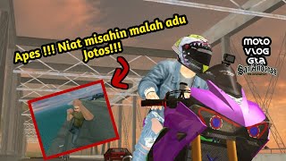 MOTOVLOG GTA SANANDREAS || APES!! NIAT MISAHIN MALAH ADU JOTOS!! #DSANIMATION