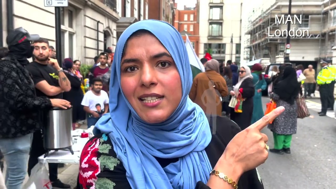 Shayan Ali protest Avenfield House London