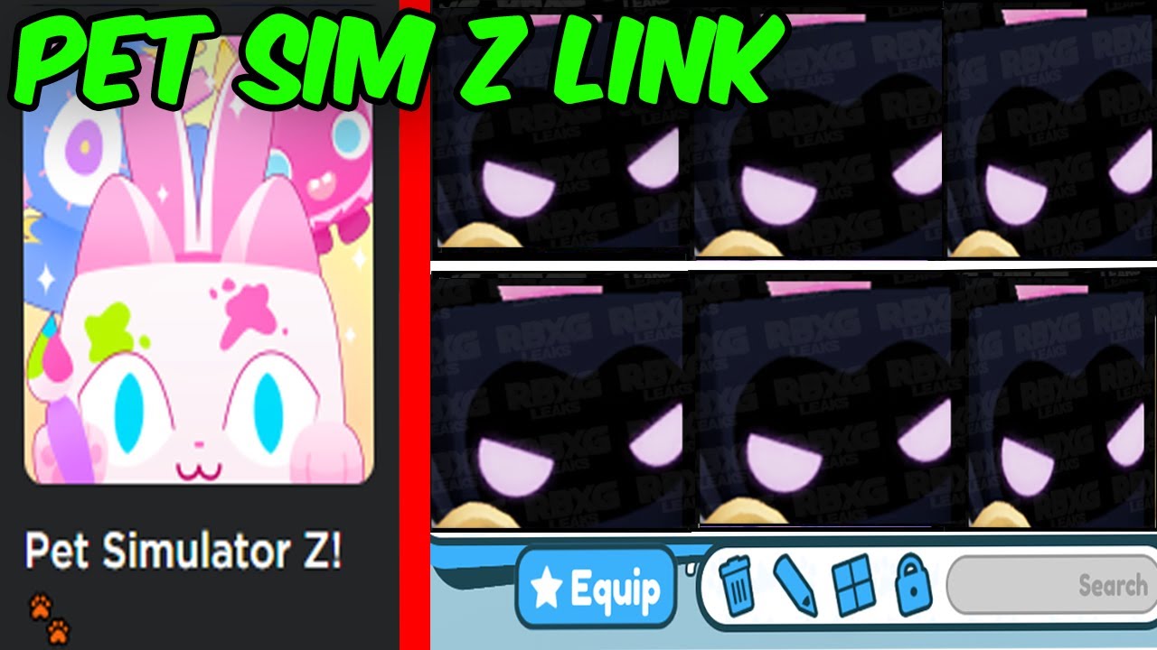 🐰New Pet Simulator Z Link + Easter Egg Event🐰(Free Admin Panel