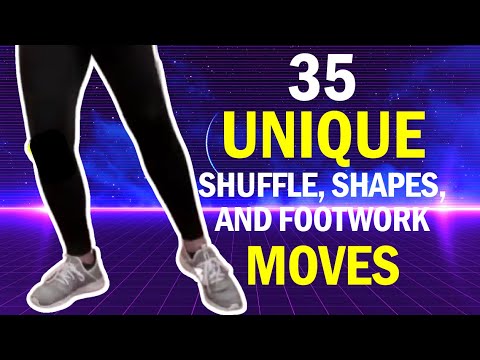 35 NO IMPACT Shuffle Shapes and Footwork Moves