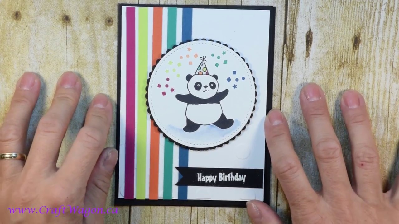 Stampin'Up! Party Pandas - YouTube