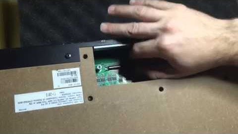 Yamaha Motif XF Flash Board Install Demo