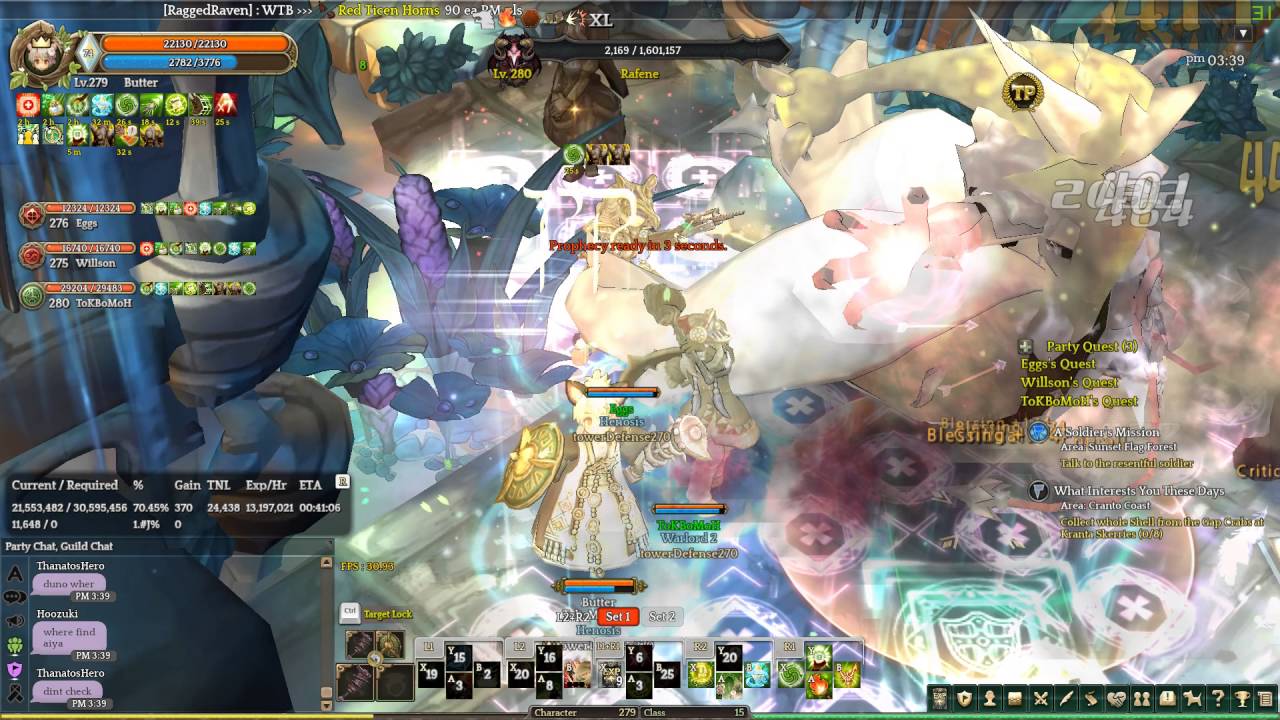 Tree of Savior : New Saalus Convent Dungeon 16/08/2016