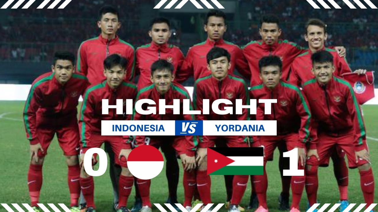 Indonesia vs Yordania 01 Highlights & Goals Kualifikasi AFC Asian Cup 2023 HD 1080 YouTube