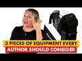 3 Essential Pieces of Equipment Every Author Should Consider for Their Business (Perfect Gift Ideas)