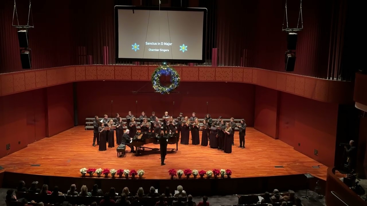Sanctus in D Major - ETAMU Chamber Singers 2025