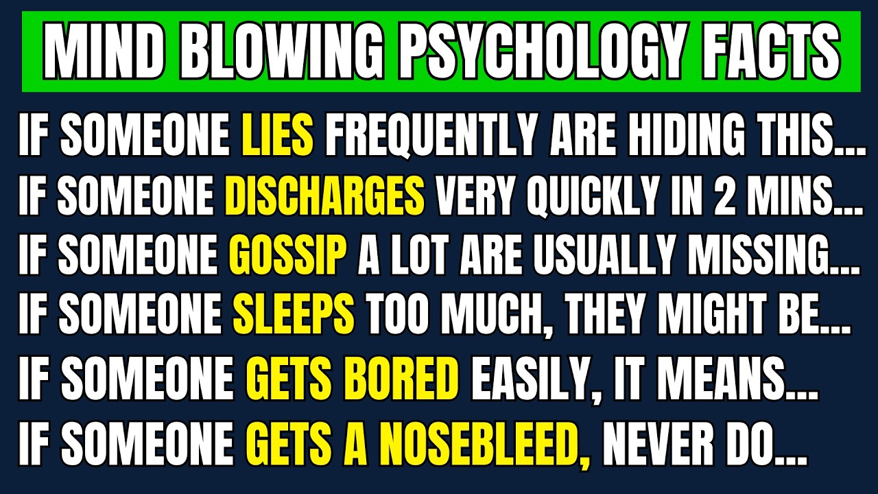 180 Mind Blowing Psychology Facts about Human Behavior - Facts about ...