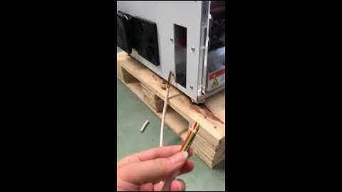 Fully Automatic round sheath cable wire stripping cutting machine for 5 inner core strip