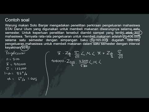 Video: Bagaimana cara menghitung perkiraan interval?