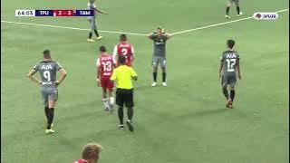 Irwan Shah's foul on Khairul Nizam sparks anger between Tampines and Tanjong Pagar | SPL 2022