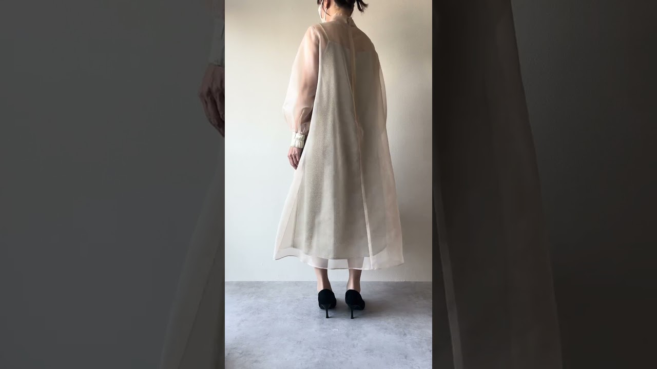 イエローのマットカルゼオーガンドレス[M,マタニティ] kaeneのレンタル