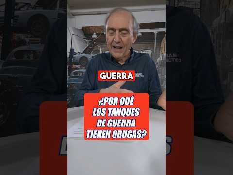 Los TANQUES usan ORUGAS porque… ¡te lo cuenta Máximo! 😀 #coches