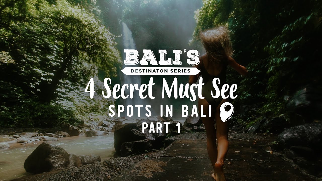 THE SECRET SPOTS YOU MUST SEE IN BALI #BaliGoLiveDestination - YouTube