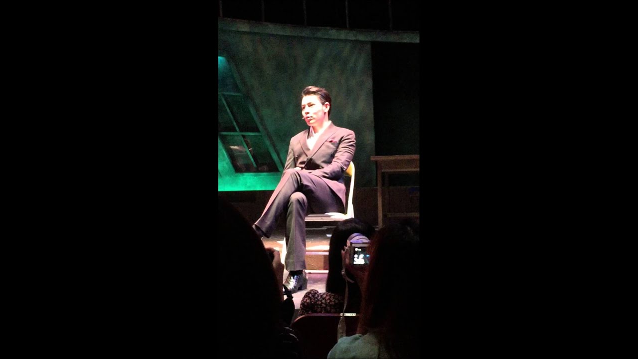 150820 뮤지컬 사의찬미 이규형 관객과의 대화중...