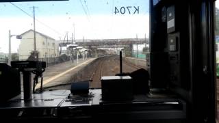 常磐線 前面展望 E501系K703編成 泉～大津港 part31