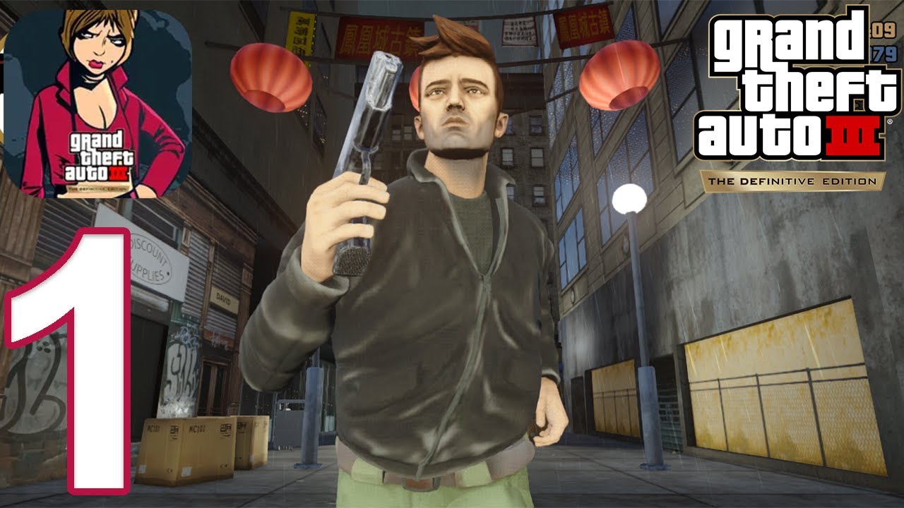 GTA III Definitive Edition Mobile - Gameplay Walkthrough Part 1 - Give me Liberty (Android, iOS)