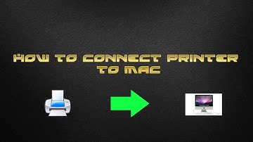 How to Connect Wireless Printer to Mac