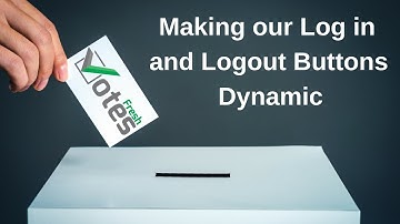 FreshVotes 37 - Making a Dynamic Login and Logout Button