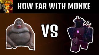 How far can you go with ?MONKE? | Tower Battles