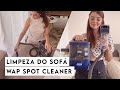 WAP SPOT CLEANER - Vale a pena? Limpando o sofá! | Lia Camargo