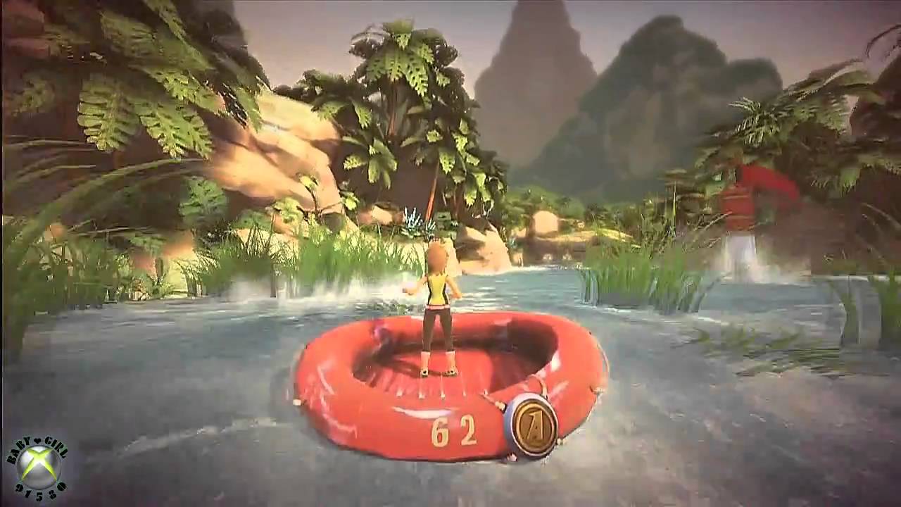 Kinect River Raft Kinect Adventures River Rush - YouTube