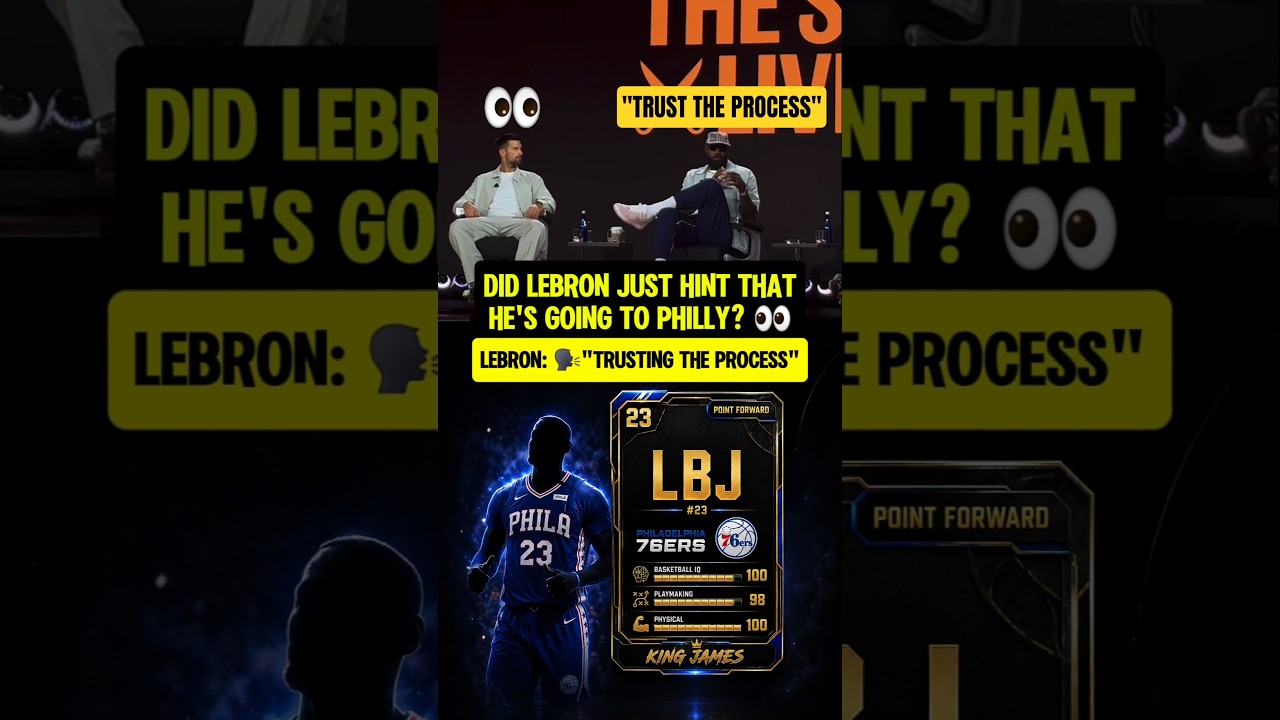 Is LeBron James going to PHILLY?!👀