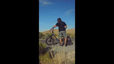 WATT WHEELS E-BIKE EUNORAU META FOLDING Electric Bike 20x3 Kenda Fat Tires