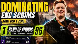 *DOMINATING ENC SCRIMS* with Gen & Zer0 | 27.07.2026 | Falcons Wxltzy