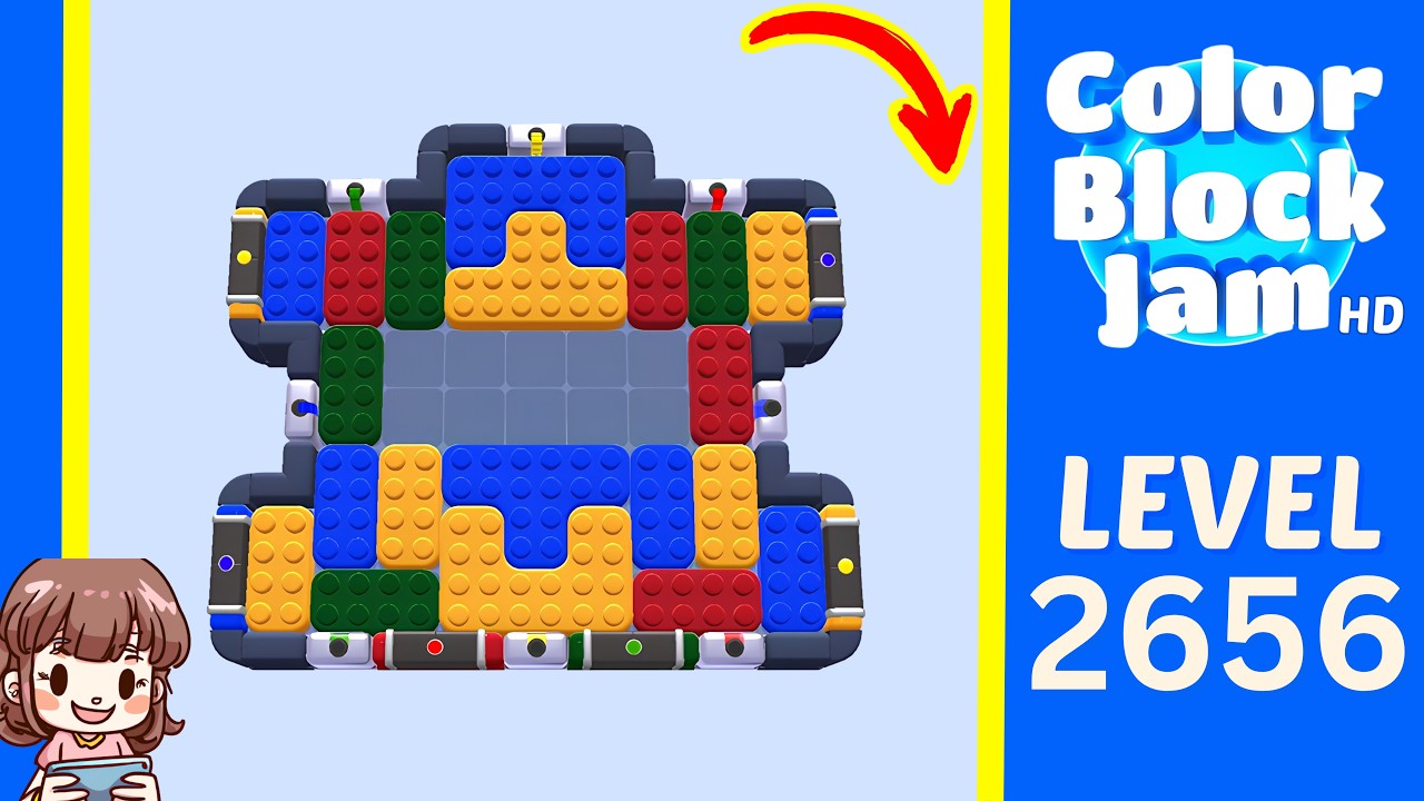 Color Block Jam Level 1666 (2656) Solution Walkthrough - YouTube