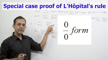 Special case proof of L