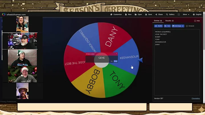 2025 Christmas giveaway