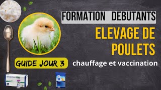 Chauffage et Vaccination du 2eme au 7eme jour || Formation