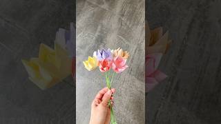 折り紙 お花の折り方 ブーケ 母の日 origami how to make paper flower bouquet Mother’s Day