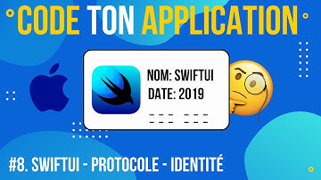 SWIFTUI, PROTOCOLE & IDENTITÉ - Apprendre le développement d