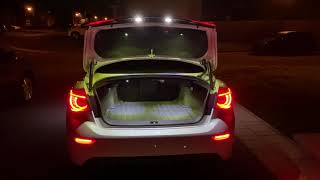 Infiniti Q50 power tailgate